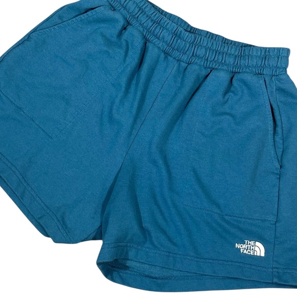 The North Face Pants - The North Face Fleece‎ Shorts Women's Small Blue Casual Athletic Drawstring
